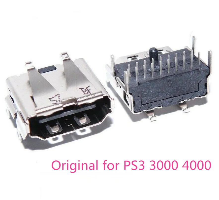 2X оригинальный для Playstation 3 PS3 PS Super Slim HD 3000 4000 3K 4K порт разъем интерфейсный Замена |