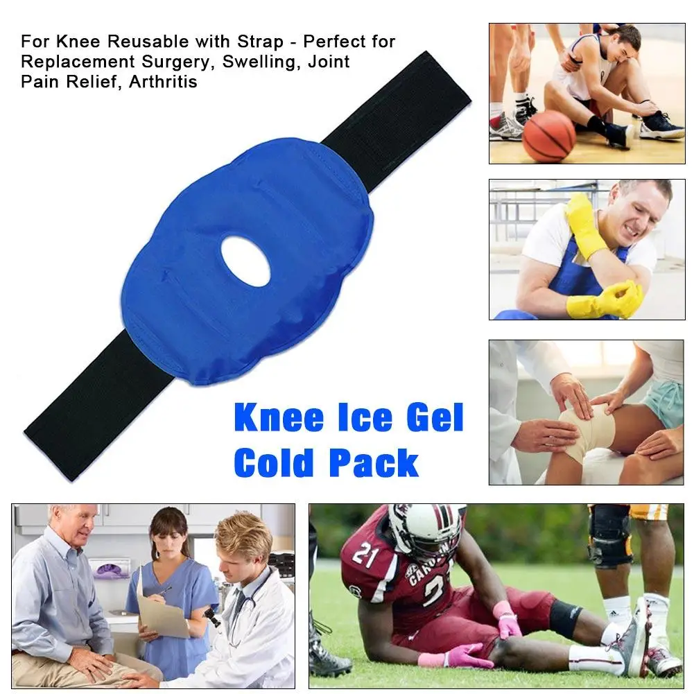 

Reusable Knee Ice Gel Cold Pack Adjustable Strap For Knee Replacement Surgery Swelling Joint Pain Relief Arthritis Joint Hot Bag