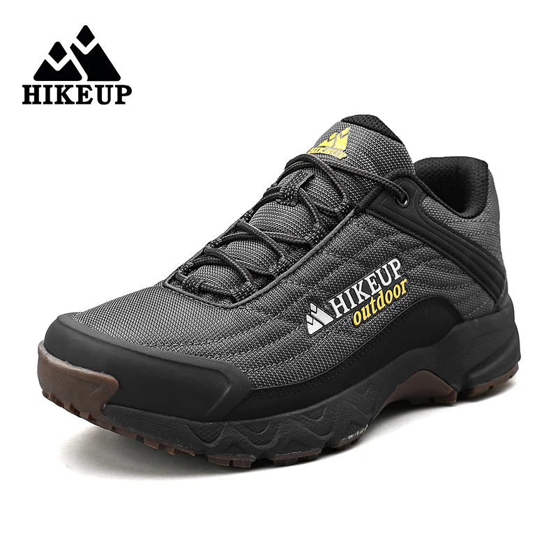Лето Новейшая Мужская походная обувь HIKEUP уличная спортивная нескользящая