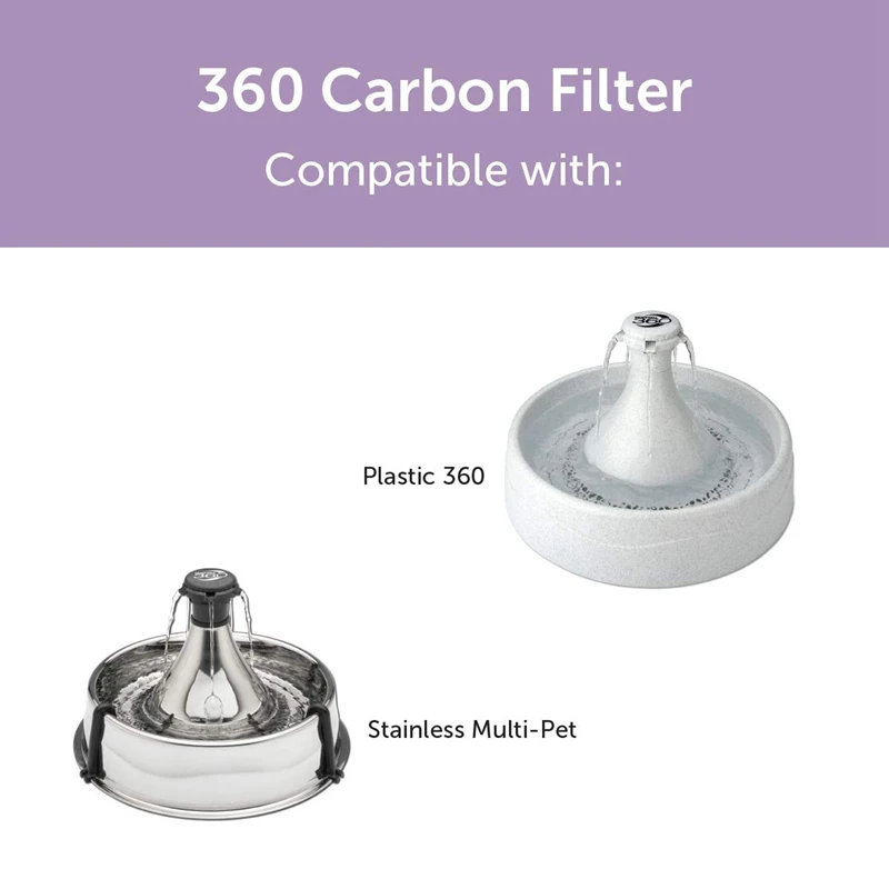 Pet диспенсер для воды, запчасти, Сменный фильтр для PetSafe Drinkwell, 360 градусов, фонтан, ПЭТ диспенсер для воды