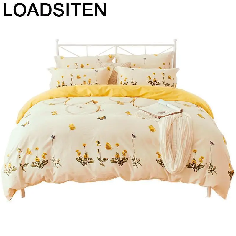 Edredon Matrimonio Queen Size Colcha Y Conjuntos постельные принадлежности Ropa De Cama Комплект