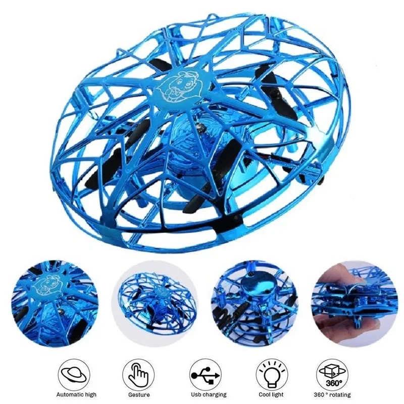 Anti-collision Flying UFO Helicopter Magic Hand UFO Flying Ball Aircraft Sensing Mini RC Drone UFO Induction Aircraft Helicopte Anti-collision Flying UFO Helicopter Magic Hand UFO Flying Ball Aircraft Sensing Mini RC Drone UFO Induction Aircraft Helicopte