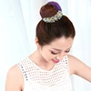 Horquilla hueca de diamante de imitación de estilo coreano, adorno de flores para pelo, tocado exquisito de Peine de SIETE DIENTES ► Foto 2/4