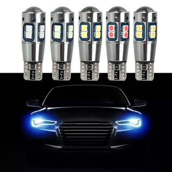 

LEEPEE T10 W5W Auto Wedge Parking Bulbs Marker Lamp LED Car Interior Reading Dome Light LED Width Lamp 2PCS Universal