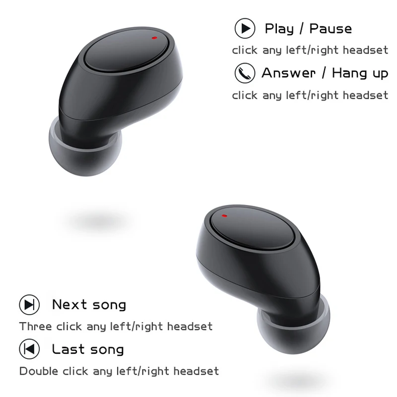 Bluetooth наушники 3D TWS беспроводная гарнитура водонепроницаемые bluetooth-наушники громкой связи Наушники спортивные наушники игровая гарнитура телефон