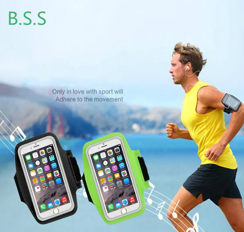 New 1Pc Outdoor Sports Phone Holder Armband Case for Samsung Gym