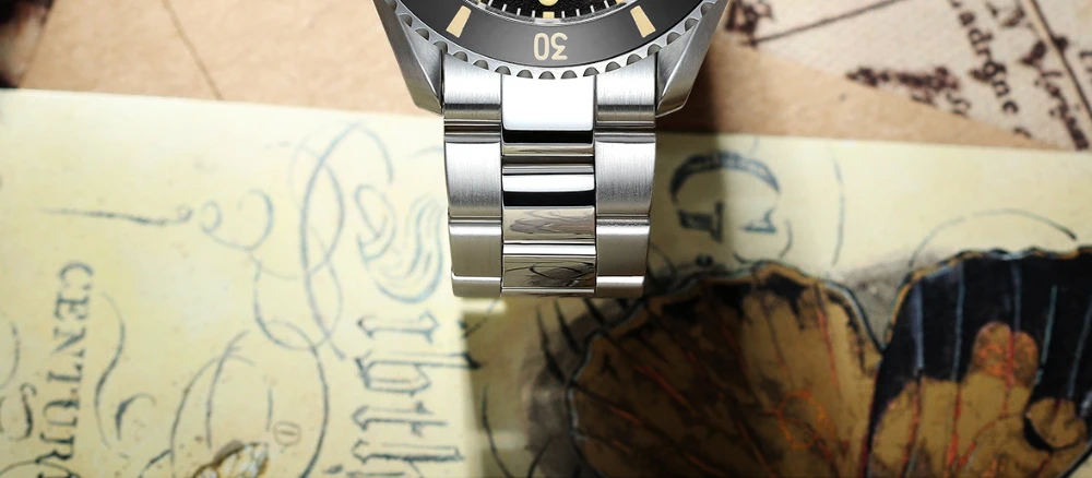 Addies Dive NH35 Automatic Watch One-way Rotating Ceramic Ring 316L Stainless Steel Watch Sapphire Crystal 200m Waterproof Watch