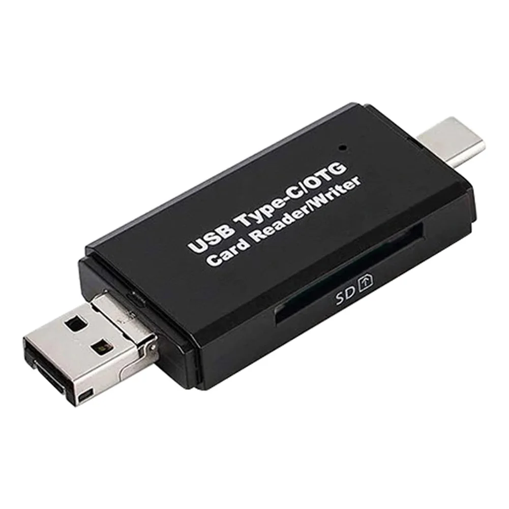 Высокое качество считыватель карт памяти с 3 в 1 usb type C/Micro USB адаптер OTG функция Plug and Play
