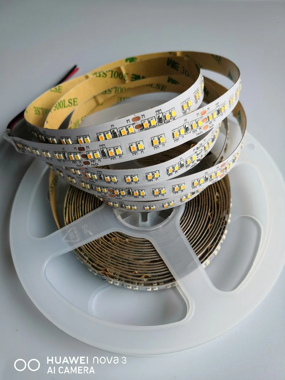 [Seven Neon]5M 2216 SMD LED Strip 10mm DC24V 240Led/M 19.2W CRI>90 dual white 7-10LM Micro 2216 LED flexible strip high lumen