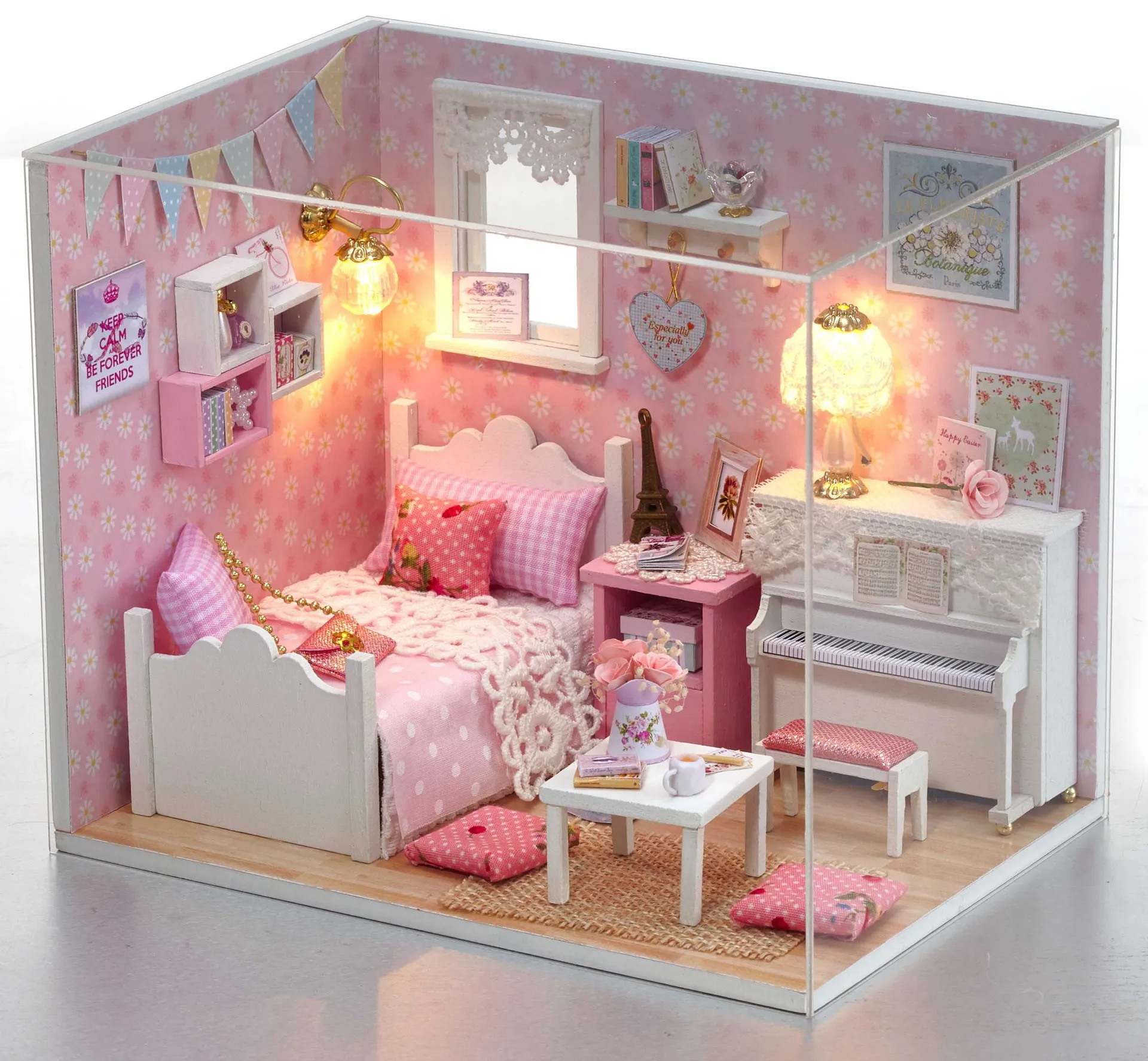 

H015 Sun Princess New Style DIY Hut Handmade Adult Toy Assembled Mini Scene Boutique