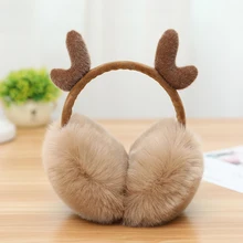 Moda feminina meninas de pele de inverno orelha mais quente earmuffs gato bonito orelha muffs de pelúcia elástico ao ar livre inverno capas de ouvido aquecedores