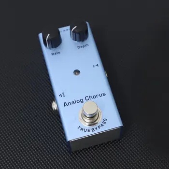 

Mini Guitar Effects Pedal ANALOG CHORUS True Bypass Rate Depth with DC 9V Power Supply