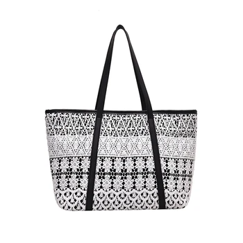 

Fashion Lace Women Large Capacity Handbags Messenger Bags High Quality Pu Leather Ladies Shoulder Bag Casual Big Female Tote Bag