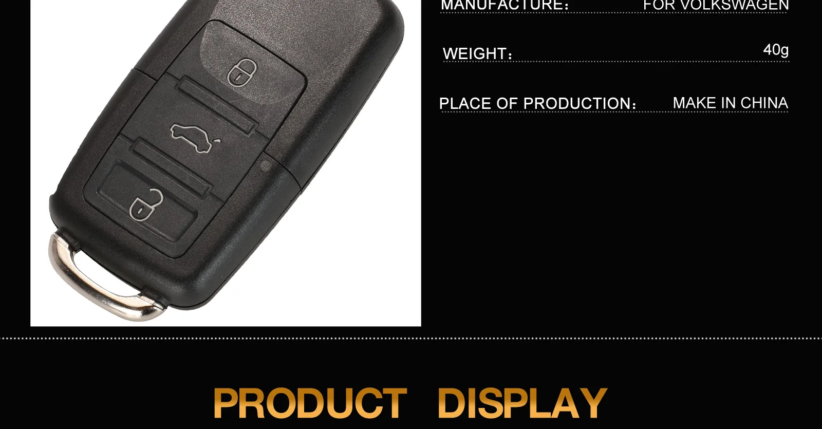 Kutery 3 кнопки флип дистанционного автомобиля брелок для VW Passat Polo Skoda Seat Polo/Golf/Beetle 1J0959753 DA/AH 1K0959753G 434 МГц ID48