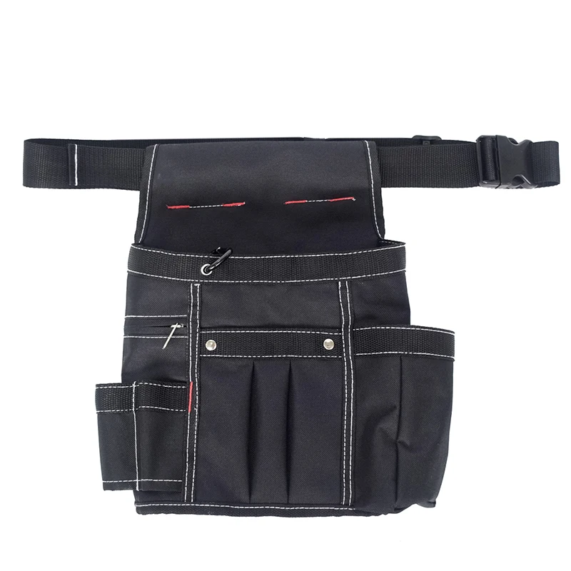 

1pcs Electrician Tool Bag Waist Pocket Pouch Belt Storage Holder Maintenance Home Garden Supplies