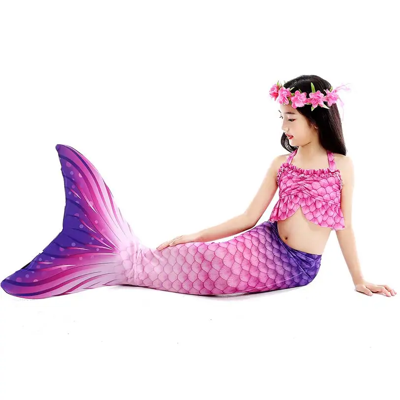 Cute Kawaii Mermaid Tail Costume For Girls