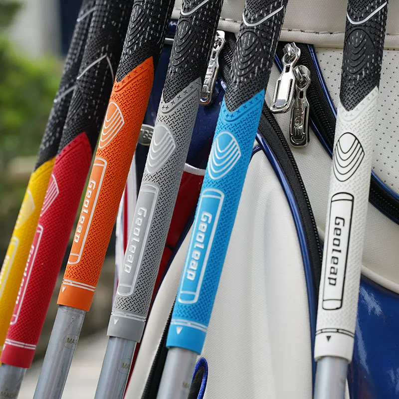 Geoleap новые ручки для гольфа резиновые утюги для гольфа ручки для клюшек Многокомпонентный шнур Стандартный Размер 8 цветов