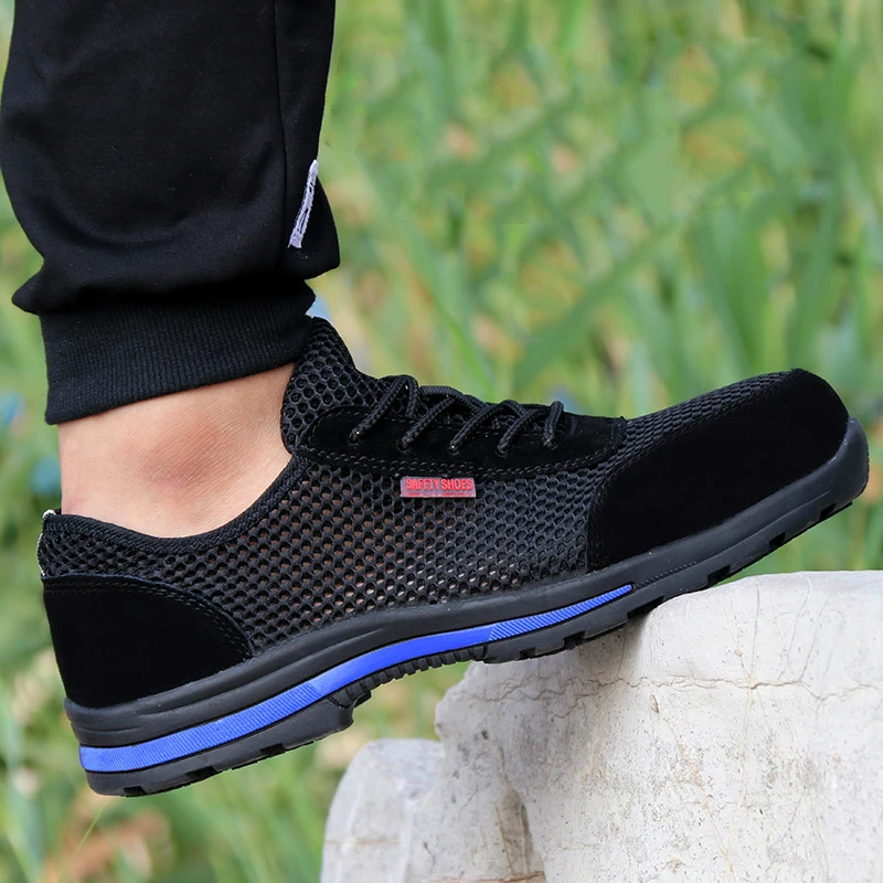 steel toe stylish shoes