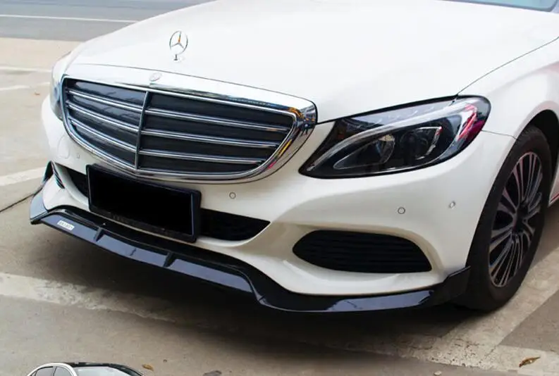 Для Mercedes-Benz W205 передний бампер диффузор защитные бамперы для Benz c-класс C200 C180 обвес бампера перед задним спойлером
