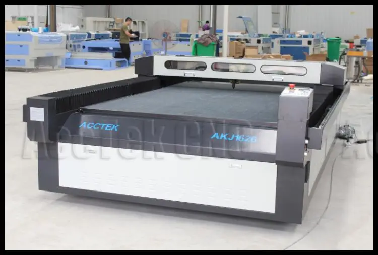 AccTek 1600*2600 мм высокоточная автоматическая подача cnc лазерная головка резак машина AKJ1626-2