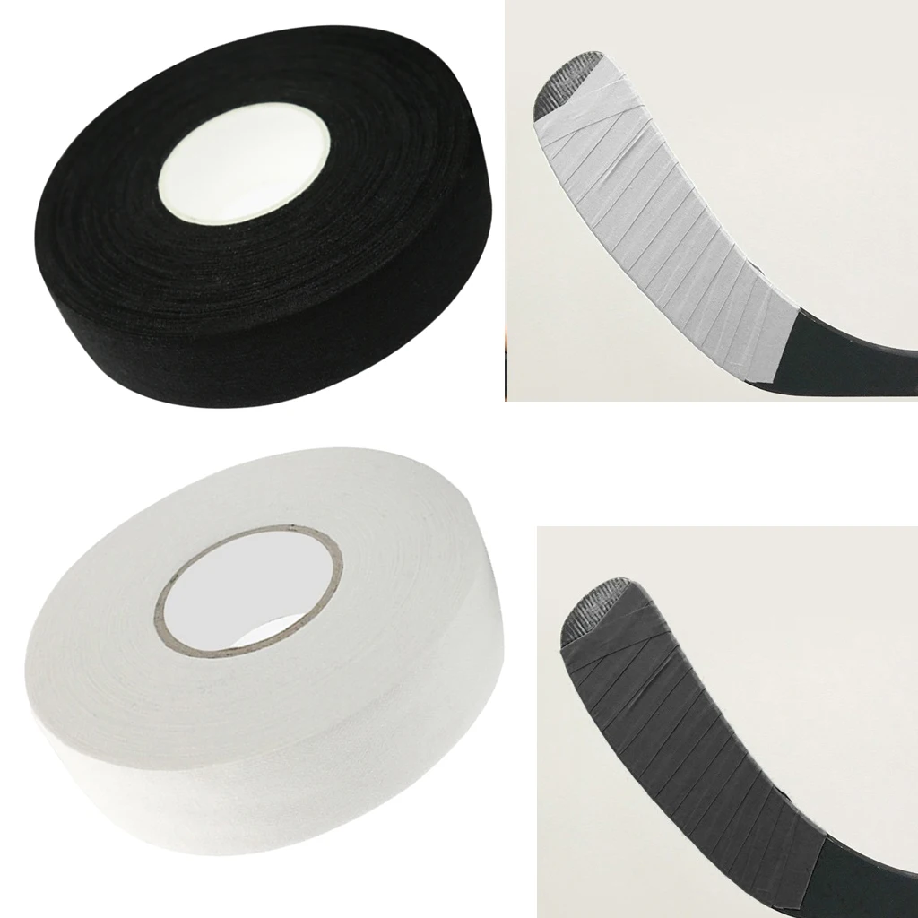 Pack Of 2 Ice Hockey Stick Wrap Cloth Tape 25yds X 1'' Cover Handle Band Guard