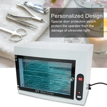 

Nails Manicure Tools UV Disinfection Cabinet Scissors Towel Nail Tools Sterilizer Equipment Nail Art Manicure Machine