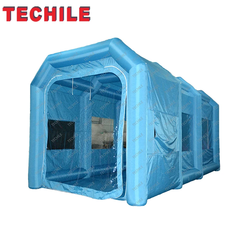 2022 new  Outdoor inflatable paint booth inflatable car tent