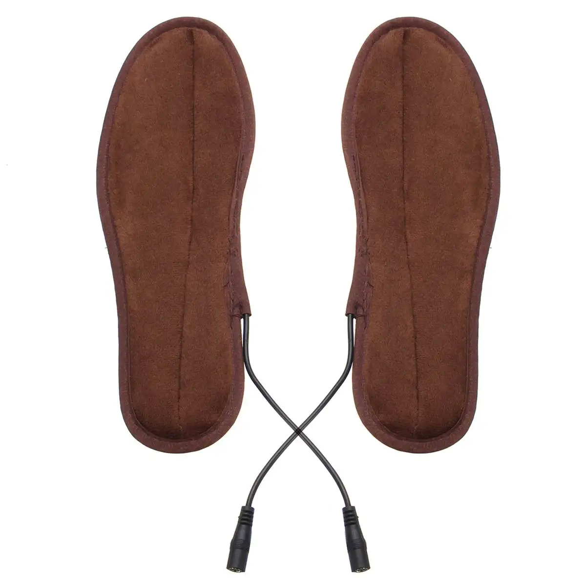 Unisex USB Charging Electric Heated Insoles for Shoes Winter Warmer Foot Heating Insole Boots Rechargeable Heater Pads Soles