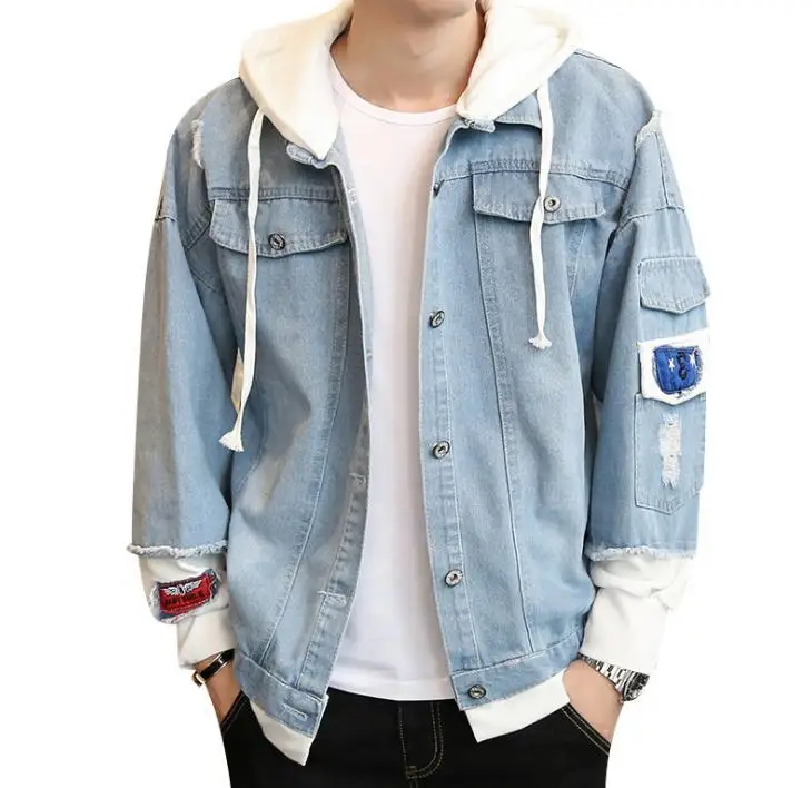 Denim Jacket Coats|Hoodies 