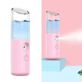 

Mini Facial Steamer Mist Nano Ultrasonic Atomization 25 Ml Portable Moisturizing Facial Sprayer Humidifier Mist