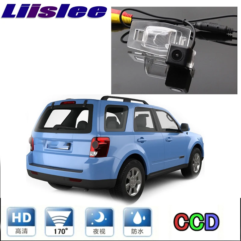 

Car Camera For Mazda Tribute MK1 2001~2007 High Reverse Waterproof Rear View Back Up Camera For PAL / NTSC to Use | CCD with RCA