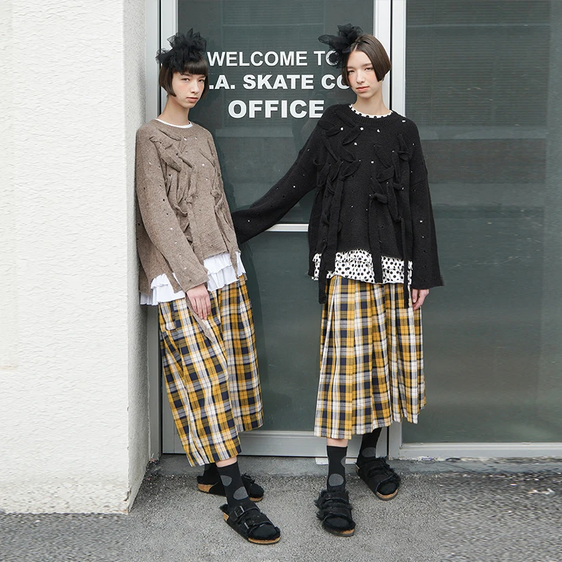 Imakokoni lace sweater original designer japanese