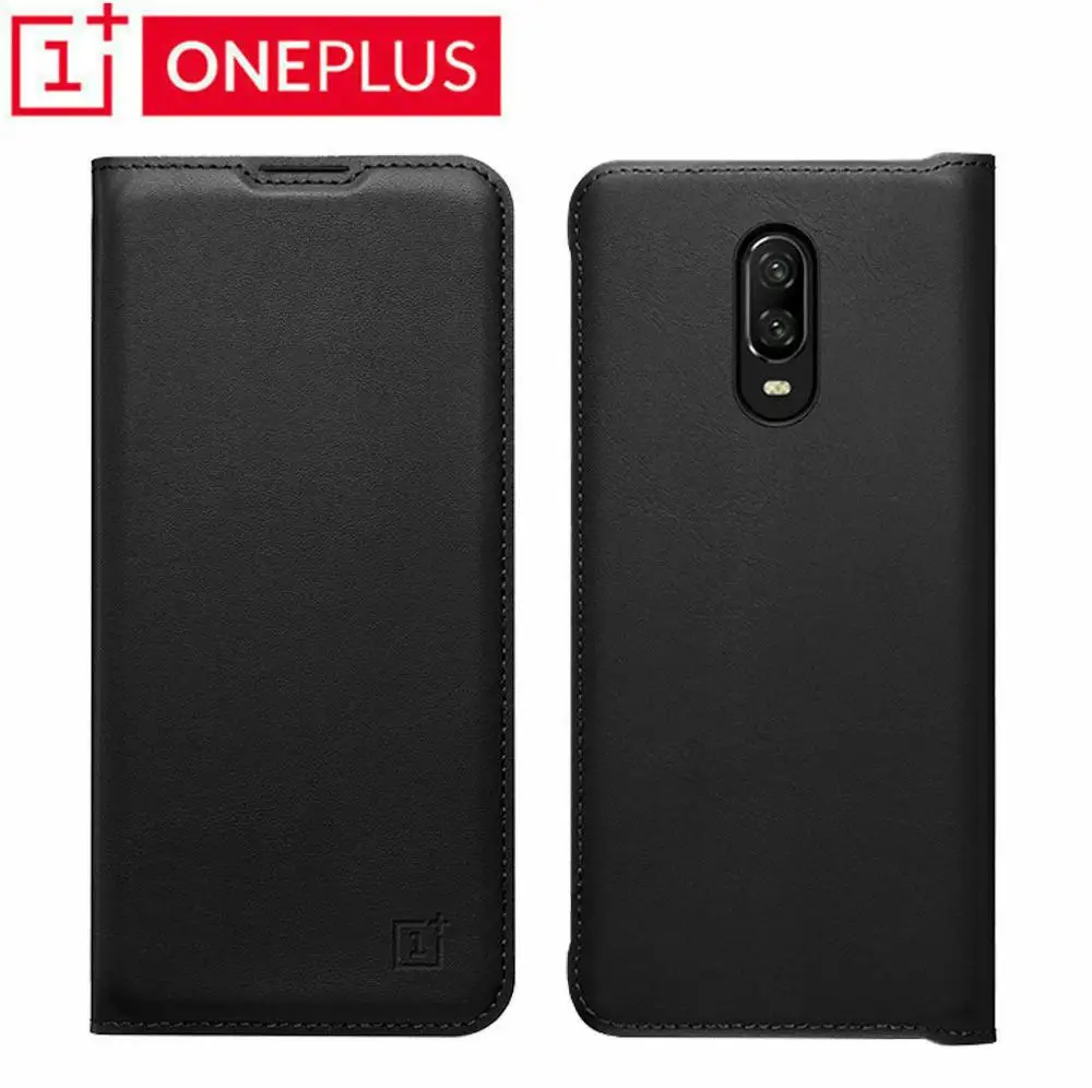 Официальный флип-чехол для Oneplus 6 T, чехол из искусственной кожи, кошелек, чехол для карт, смарт-чехол для сна/пробуждения