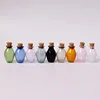 50pcs Glass Bottles Miniature Potion Bottle Mini Cork Glass Vials Wedding DIY Mini Drift Bottle Wishing Bottle Perfume Bottle 3