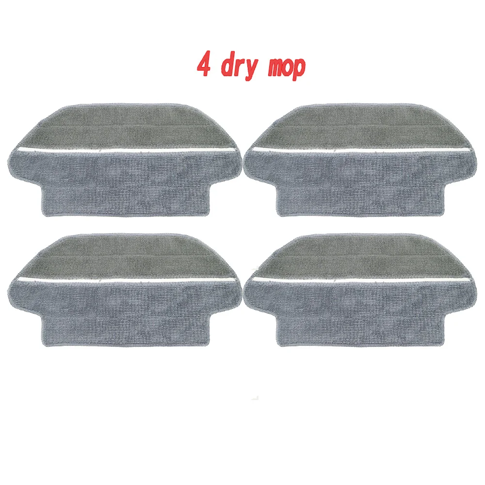 Wet-Dry Mop Cloth Pad Accessories for XiaoMi Mijia STYJ02YM Viomi V2 PRO V-RVCLM21B Robot Vacuum Cleaner Parts