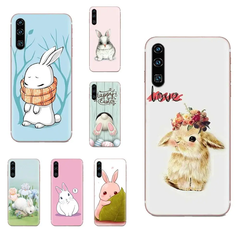TPU Coque Case Capa Favorite Bunny Print For Galaxy Alpha Note 10 Pro A10 A20 A20E A30 A40 A50 A60 A70 A80 A90 M10 M20 M30 M40 | Мобильные