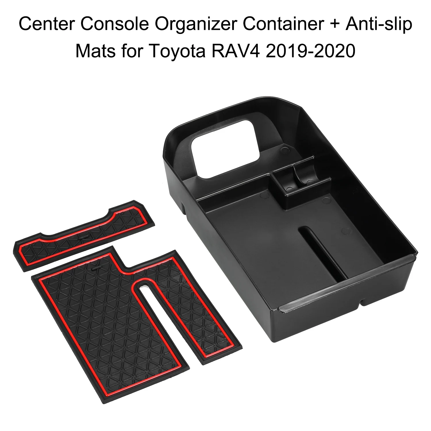Для Toyota RAV4 XA50 RAV4 Автомобильная центральная консоль Органайзер контейнеры держатель ящик для хранения в подлокотнике автомобиля отсек