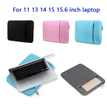 Горячая сумка для ноутбука 11 13 14 15 15,6 дюймов чехол для MacBook Air Pro компьютерная ткань чехол Капа аксессуары