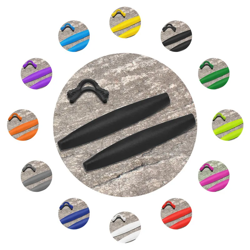 E.O.S Kit Di Calzini In Gomma Siliconica + Cuscinetti Nasali Per Oakley M Telaio Riscaldatore Hybrid Strike Sweep Vented Multi-Opzioni