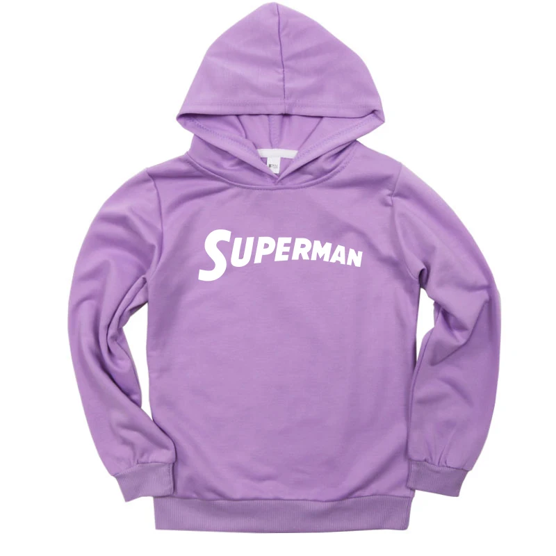 Hoodies 1 Детская толстовка с капюшоном для маленьких мальчиков и девочек, одежда, толстовки с капюшоном для малышей, толстовки с Суперменом, верхняя одежда, хлопковая повседневная одежда с капюшоном, Pnllover - Цвет: Hoodies 1