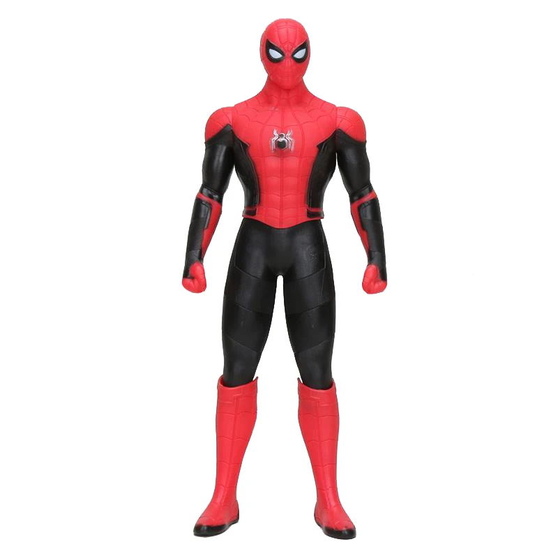 black red spider opp 30 см игрушки Marvel Мстители 4 эндигра Человек-паук танос Халк ПВХ Фигурка Железный человек Капитан Америка Черная пантера фигурка-модель - Цвет: black red spider opp