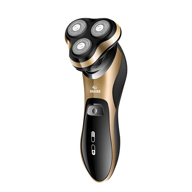 

Kemei US Shaver KM-8505 Rotary Three Cutter Head Shaver 360-Degree Veneer Shaver