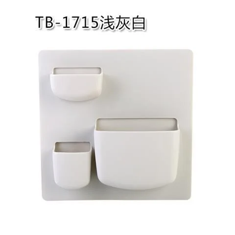 B WHITE Бытовой пастообразный настенный стеллаж ZP7021155, стеллаж для хранения, отделочный Подвесной Настенный кухонный шкаф для ванной комнаты - Цвет: B WHITE