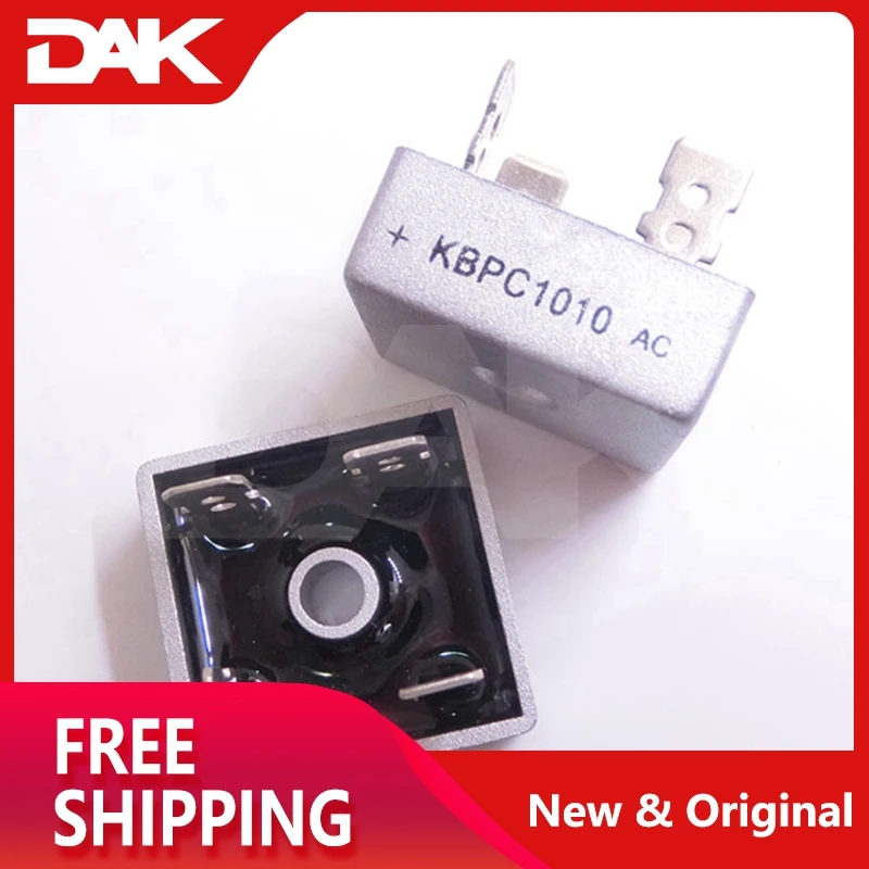 

1PCS KBPC1010 Bridge Rectifiers 10A HIGH CURRENT BRIDGE RECTIFIER IC CHIP