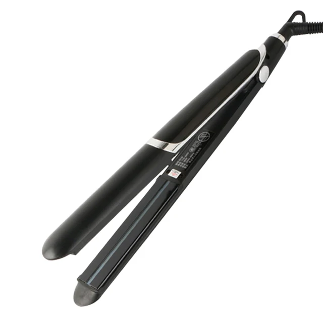 Negative Ion Hair Straightener Curler Infrared Hair Flat Iron LCD MCH