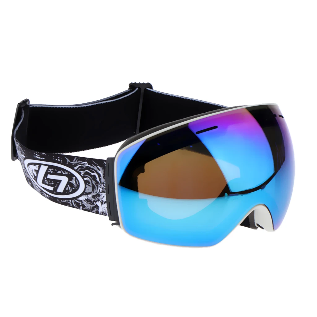 Ski Goggles Double Layers Anti-Fog Snowboard Skiing Glasses Snowboard Goggles Glasses Snow Skiing Glasses Anti-fog Ski Mask