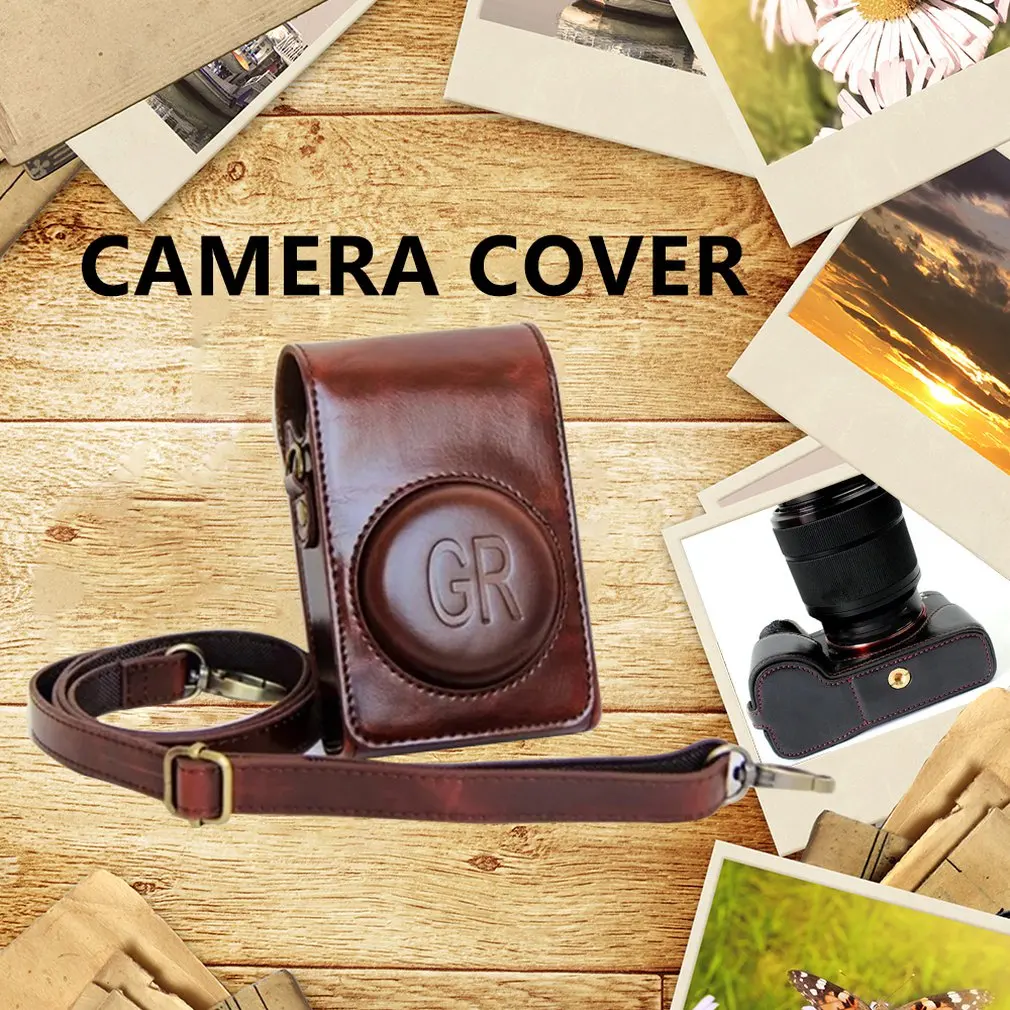 Чехол для камеры из искусственной кожи, чехол для Ricoh Gr Grii, защита Ocotex, прочные портативные аксессуары для камеры