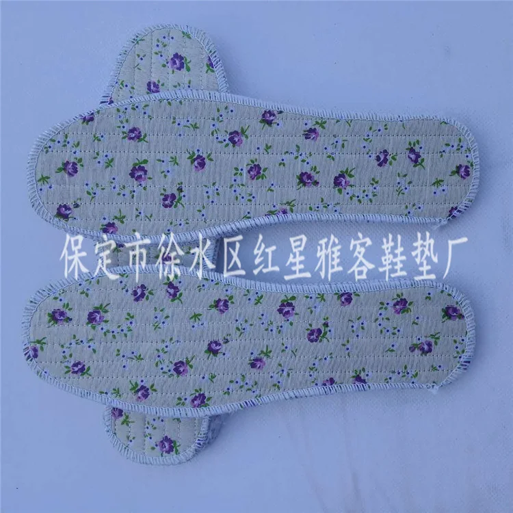

Mini Monogram Thick Drug Deodorant Insole Pure Cotton Cloth Breathable Sports Four Seasons Insole