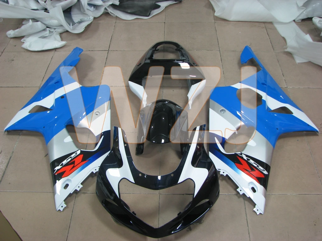 GSXR 750 2002 Пластик Обтекатели для Suzuki GSXR600 2003 обтекатели GSX R 600 2000-2003 K1 K2 кузов