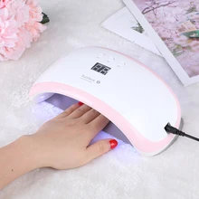 36 Вт УФ-лампа светодиодный светильник Сушилка для ногтей двойная мощность ногтевые лампы для ногтей УФ-гели лак безболезненный режим ногтей инструменты для искусства Портативный